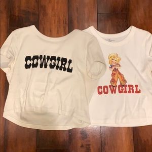 Brandy Melville Cowgirl tops